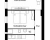 Altbauflair, Südausrichtung und Top-Lage. Vermietete Eigentumswohnung im hippen Friedrichshain! - Grundriss
