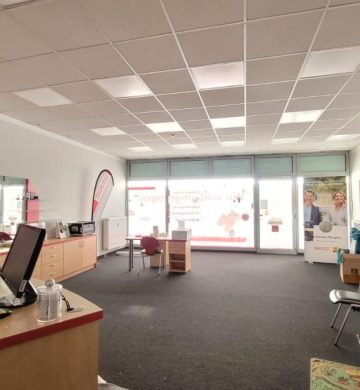 Repräsentative 226m² Gewerbefläche mit großer Schaufensterfront in absoluter A-Lage im Friedrichshain, 10247 Berlin, Ausstellungsfläche
