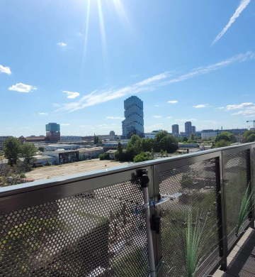 Traum DG mit Traumterrasse im Neubau, 2er -WG tauglich und das in Traumlage, 10245 Berlin, Etagenwohnung