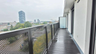 Blick vom Balkon - Traum DG mit Traumterrasse im Neubau, 2er -WG tauglich und das in Traumlage