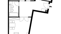 Grundriss - Zukunftsinvest- bald energetisch saniert. Eigentumswohnung und Stellplatz!