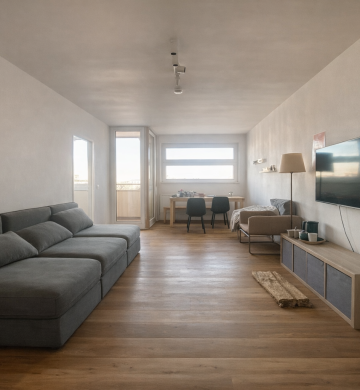 Stadtleben pur! Möblierte Zwei-Zimmer-Wohnung mit Weitblick am Kottbusser Tor!, 10999 Berlin, Wohnung