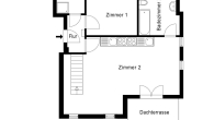 Grundriss 1. Obergeschoss - Maisonette-Traum in Zehlendorf – vollsaniert und bereit für Sie!