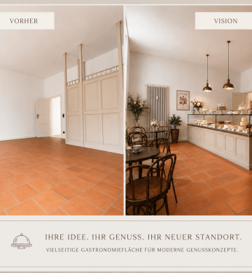Genuss trifft Atmosphäre – Stilvolle Gewerbefläche für Ihr Gastronomiekonzept!, 14467 Potsdam, Café