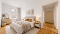 Visualisierung Schlafzimmer - Altbaucharme. Bezugsfrei. Mitten im Herzen Berlins. Herzlich Willkommen!