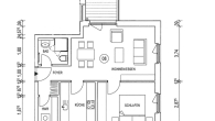 Grundriss - Modern & ruhig wohnen: 2 Zimmer im Neubau