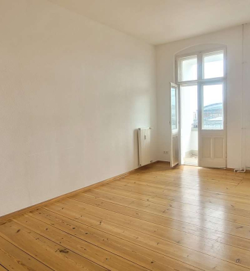 Zentral gelegene 3 Zimmer Altbau mit Dielen, Balkon u.v.m., 10245 Berlin, Etagenwohnung