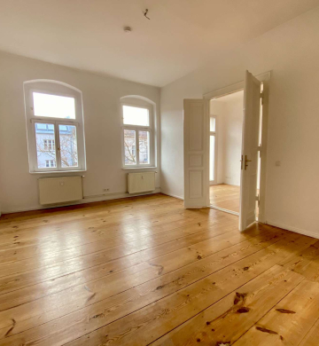 Helle 2-Zimmer-Altbauwohnung mit Dielenboden & unbefristet, 13187 Berlin, Wohnung
