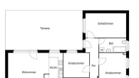 Grundriss - Bezugsfrei. Große Terrasse. Und das im grünen Zehlendorf.