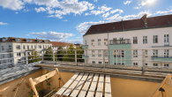 Terrasse - Charmante Altbauwohnung, 61 m² im 4. OG am Boxhagener Platz