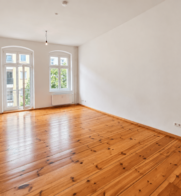 Toller Altbau mit Wohnküche, Dielen und Balkon!, 12459 Berlin, Etagenwohnung